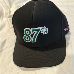 87th Black Baseball Cap